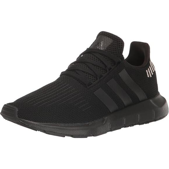 NWT adidas Women's Swift Run Sneaker, Core Black/Core Black/Wonder Quartz, 5.5 - Picture 1 of 6